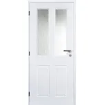 Interiérové dveře Doornite Achilles - lak Doornite bílá mat, sklo screen, levé "70", zámek pro BB, voština