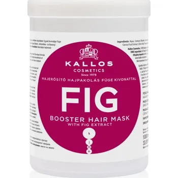 Vlasová regenerace Kallos KJMN Professional Fig hloubkově vyživující maska na vlasy 1000 ml