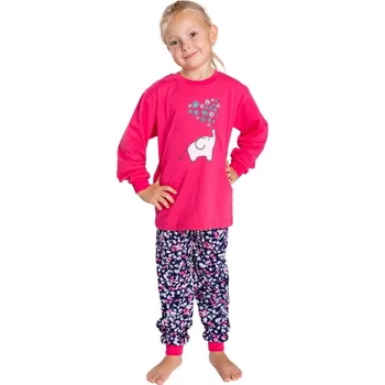 Dívčí pyžamo Dívčí pyžamo Betty Mode růžové slon