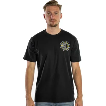 Pánské tričko Triko 47 Brand Backer Echo Tee NHL Boston Bruins Velikost: XXL