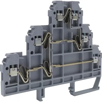 Řadová svorka patrová RSA 2,5 A / P3V3 - vodivě propojená