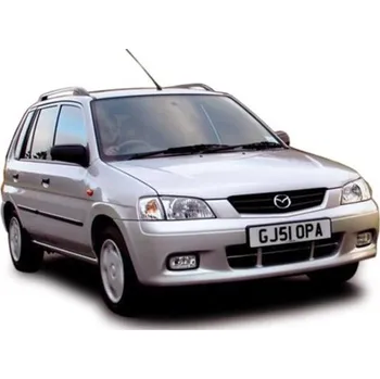 Nosič kol Příčníky Aurilis Trax pro Mazda Demio 1998-2003 s podélníky