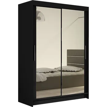 Šatní skříň Velká šatní skříň MIAMI VII - Černá