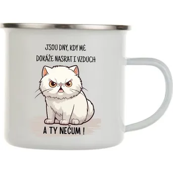 Plecháček - Jsou dny, kdy mě dokáže nasrat i vzduch. A ty nečum! White