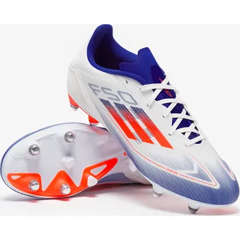 Kopačky Kopačky adidas F50 League SG bílá/modrá (8uk/ 42EU/ 25,9cm)