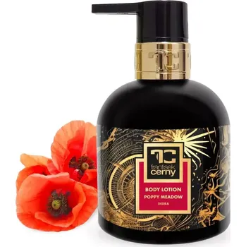 Tělový krém DEDRA Přírodní zvláčňující tělové mléko , POPPY MEADOW, 320 ml (s exkluzivním parfémem)