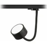 RENDL PIXIE na husím krku pro tříokr. lištu černá 230V LED GX53 7W R11769