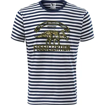 Triceratops fossil - Triko na vodu - S ( Prouhovaná )