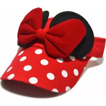 Pokrývka hlavy Kšiltovka - MINNIE MOUSE - červená (Značka: DENOSWIM)