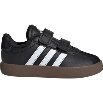 Dětská běžecká obuv ADIDAS Dětské boty VL Court 3.0 Skateboarding 27 BÍLÁ|ČERNÁ