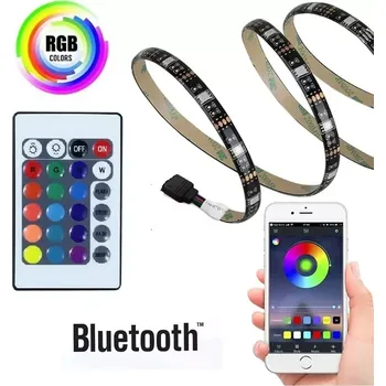 LED páska Light USB5533B/24 LED pásek USB RGB, 3metry Bluetooth + dálkový ovladač (LED pásek RGB 3 metry s USB a Bluetooth)