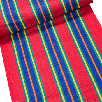 Lehátkovina Linda červené/modré pruhy 0,37/1 m