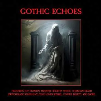 Zahraniční hudba LP Various: Gothic Echoes 2024 Red Vinyl