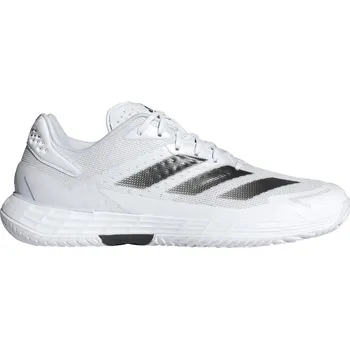 Pánské tenisky ADIDAS Boty Defiant Speed 2 Tennis 42 2/3 BÍLÁ|ČERNÁ|ŠEDÁ
