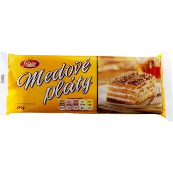 Trvanlivě pečivo Geras Medové pláty 240 g