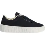 Pánské nízké tenisky Tommy Hilfiger TOMMY JEANS CANVAS OUTSOLE 46 Tmavě modrá, Bílá, Červená