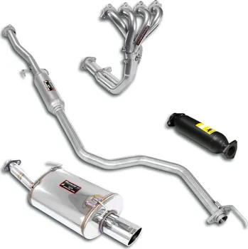 Střední díl výfuku Sport package Ø50, Complete system Supersprint 923140