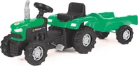 Buddy Toys Fieldmann šlapací traktor s vozíkem zelený