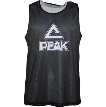 PEAK Pánský basketbalový oboustranný dres tréninkový XS BÍLÁ|ČERNÁ