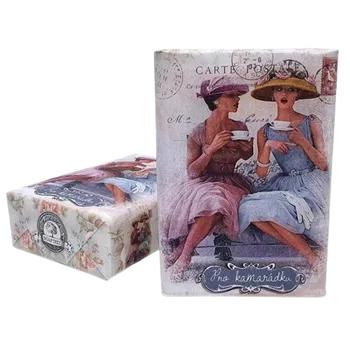 Koupelová kosmetika Soap Luxusní přírodní mýdlo 200g s vůní balené - Pro kamarádku - dámy