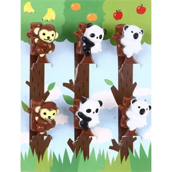 Party nádobí Napichovátka - ZVÍŘÁTKA NA STROMĚ - 6 ks (Značka: JETTING)