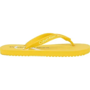 Dámské žabky Dámské žabky Calvin Klein BEACH SANDAL MONOGRAM TPU 37 Žlutá