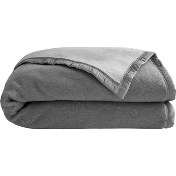 přikrývka Blancheporte Dvoubarevná přikrývka Courtelle 420g/m2 šedá 140x200 cm