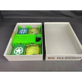 Příslušenství k deskovým hrám inserty.cz Odhodlaní: Normandie - Insert (černý, 0008O)