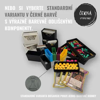 Příslušenství k deskovým hrám Junta Pax Renaissance: 2nd Edition - INSERT do hry (79280) Barva: Černá