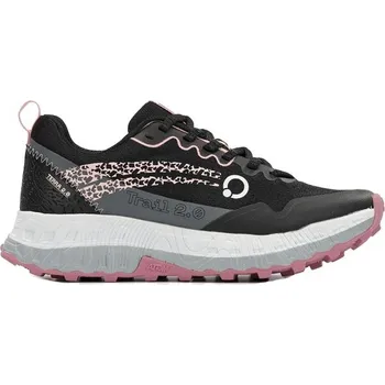Dámská běžecká obuv Dámské běžecké boty ATOM TERRA V2 LOW DENSITY 38 Černá, Bílá, Růžová