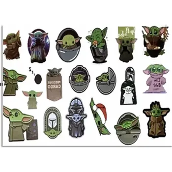 Odstranitelné tetování Dětské dočasné tetování - STAR WARS - YODA (Značka: TAKARA TOMY)