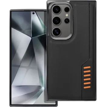 Pouzdro na mobilní telefon Pouzdro MILANO SAMSUNG Galaxy S24 Ultra černé