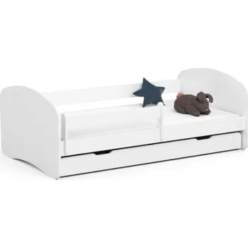 Postel Dětská postel SMILE 140x70 cm - bílá