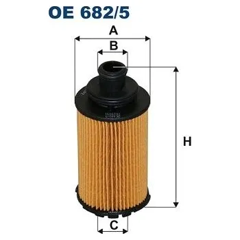 Filtr do auta Olejový filtr FILTRON OE 682/5