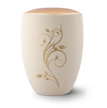 Smuteční dekorace Keramická urna Sevilla - Bílá