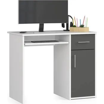 Dětská skříň Počítačový stůl PIN lesklý grafit