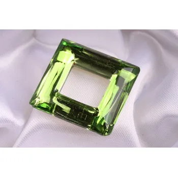 Dětské navlékací korálky Skleněný šaton 30x30mm - č.339