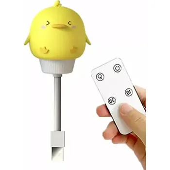 Noční světlo LED Noční světýlko USB - verze s ovladačem - KUŘÁTKO (Značka: DIGITALING)