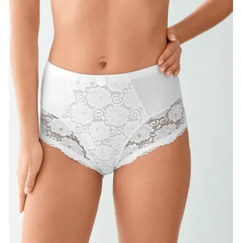 Kalhotky Blancheporte Sada 2 stahujících krajkových kalhotek 2xbílá 38/40