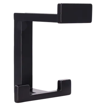 Věšák Šatní háček 2324/PB12, 70 × 80 × 92 cm, kov, černý&nbsp;2324/PB12