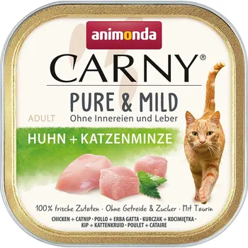 Pro kočku animonda Carny Pure & Mild Adult kuře s šantou kočičí 32 × 100 g