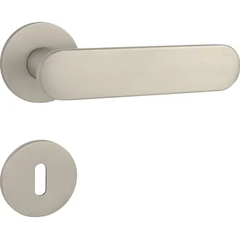 Dveřní kování TI - NELA - R 4158 5S rozety BB, klika/klika NP - Nikl perla (142)