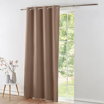 Závěs Blancheporte Zatemňovací závěs zn. Colombine®, jednobarevný hnědošedá 135x260 cm