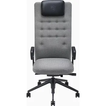 Porsche ID Trim L Pepita Edition kancelářská židle LE (Exkluzivní designová kancelářská židle ID Trim L Pepita Edition od Vitra pro Porsche.)