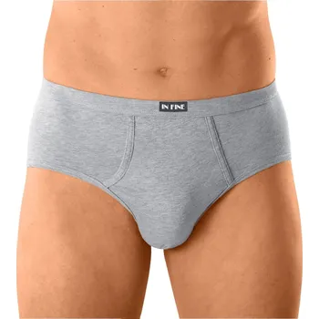 Slipy Blancheporte Slipy s vyšším pasem, sada 6 ks 2xmodrá2xšedá2xnám.modrá 125/132