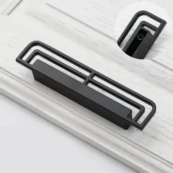 Madlo do koupelny Šuplíkové, dveřní madlo čínský neo styl 6285 153mm (MD8596)