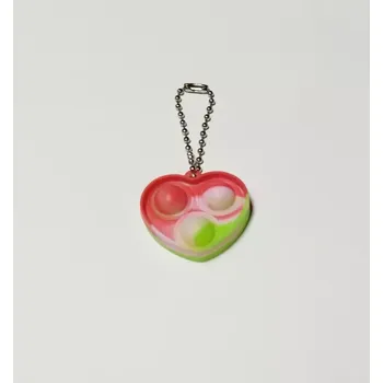 POP IT POP IT antistresová klíčenka - SRDÍČKO 5 (Značka: JK-ZMM)