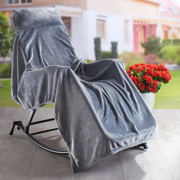 Dámské pantofle 3Pagen Jemná deka s polštářkem 180x150 cm.