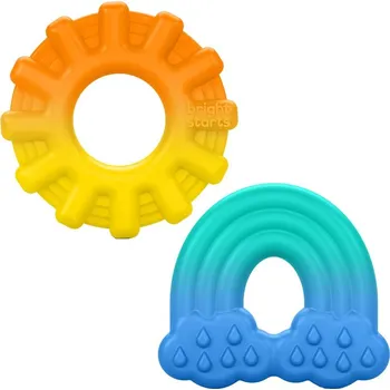 Hračka pro kojence BRIGHT STARTS Kousátka silikonová - Chance of Smiles™ 3m+