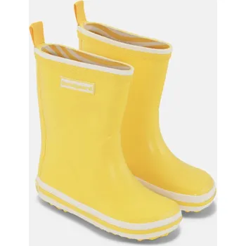 Dívčí holínky Holínky Classic Rubber Boots Charly High - Yellow, Bundgaard Velikost: 28